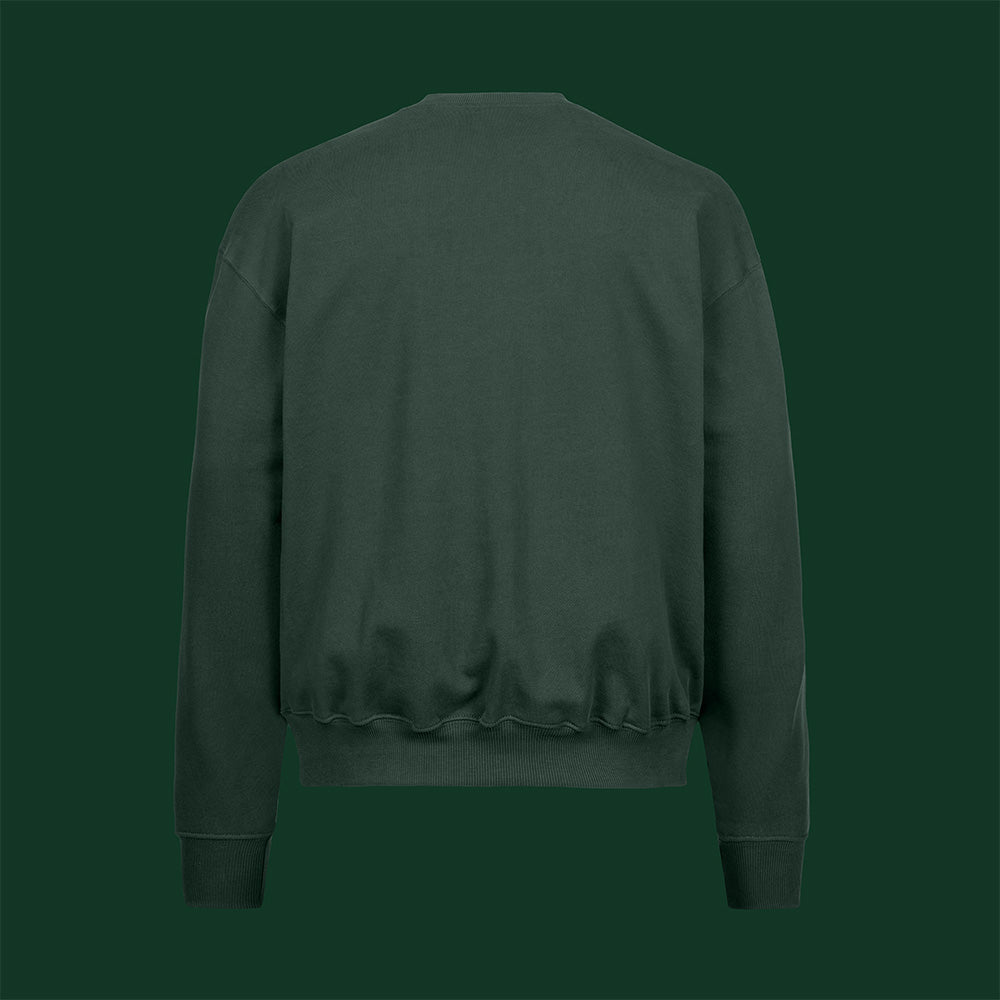 Rowing Sweater (Wild Green, bedruckt)