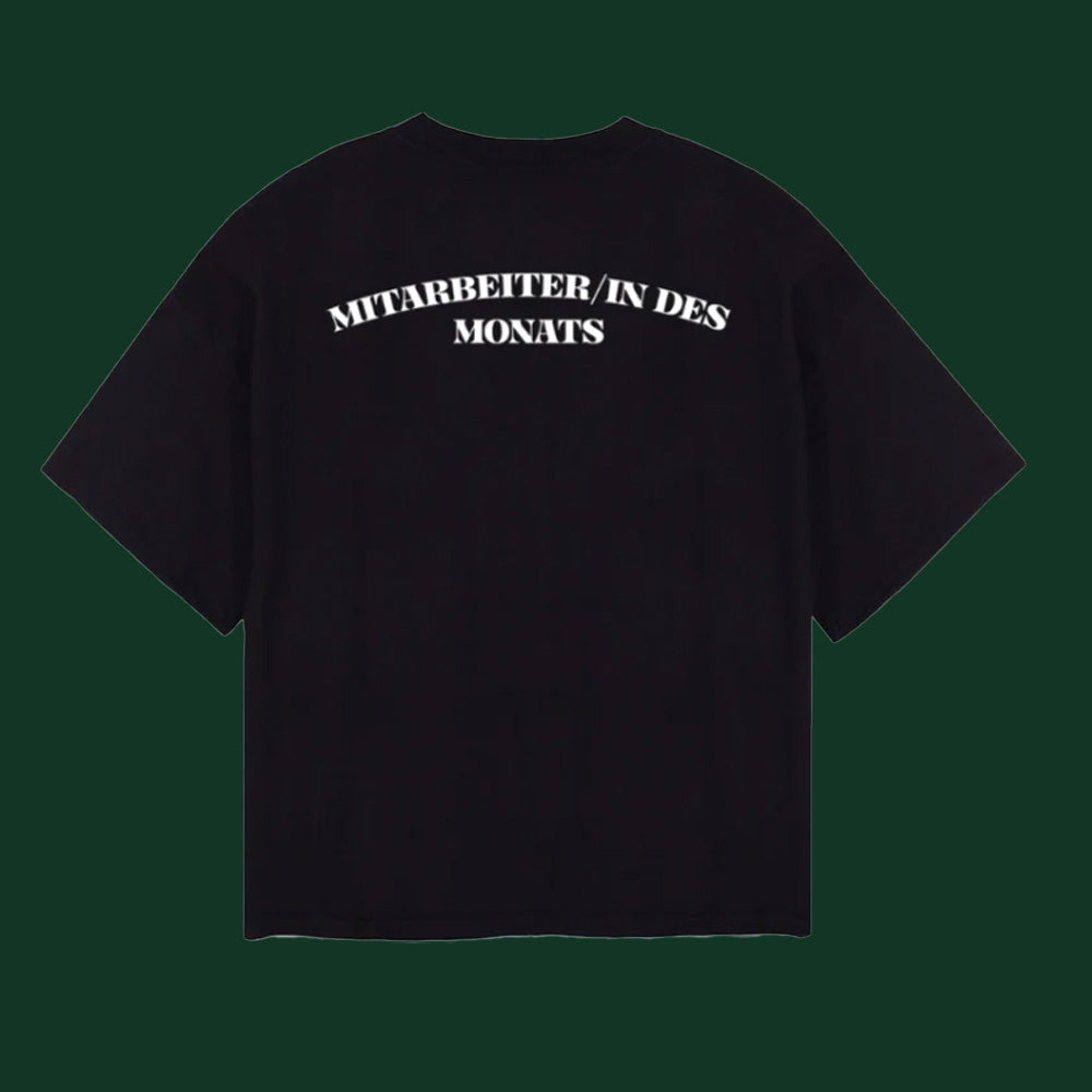 Mitarbeiter-Shirt (Black, bedruckt)