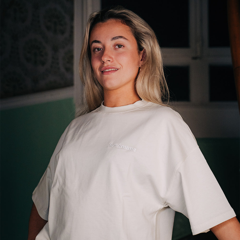 Basic Shirt (Vintage White, bestickt)